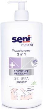 Seni Care Waschcreme 3in1 mit 3% UREA, 1000 ml